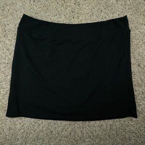 Adidas Golf Climalite Women’s Skirt Black Activewear Stretch Size 12 Stretch